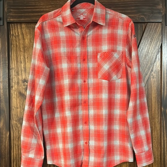 Under Armour Ole Miss Rebels Shirt Small Plaid Long Sleeve Button Up - Picture 1 of 13